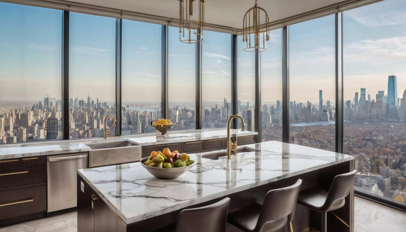 Luxurious modern kitchen